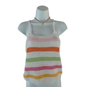 Knit Striped Lilah Top S